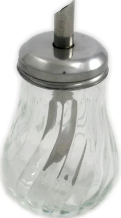 Barstuff Zuckerdosierer, Glas und Edelstahl - 120ml / 11cm