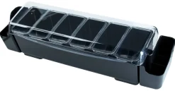 Barstuff Zutatenbehälter Prime Bar Premium - 6 Behälter (0,9l) + 2 Außenbehälter