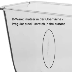 Barstuff Zutatenbehälter Prime Bar Premium - 6 Behälter (0,9l) + 2 Außenbehälter