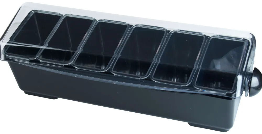 Barstuff Zutatenbehälter Prime Bar Premium - 6 Behälter (0,9l) - B-Ware